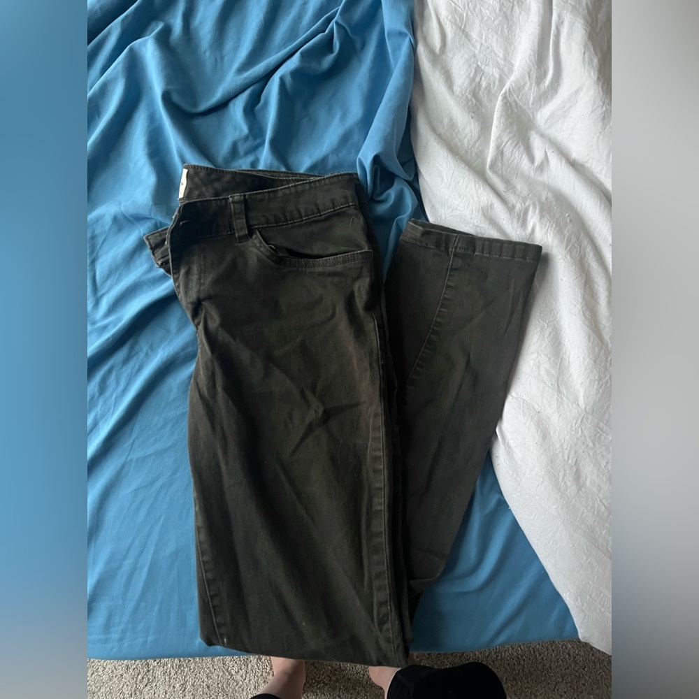 Olive Skinny Jeans